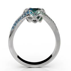 Cration d'une bague unique au design raffine